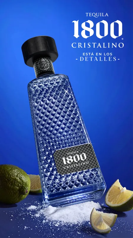 Tequila 1800 cristalino