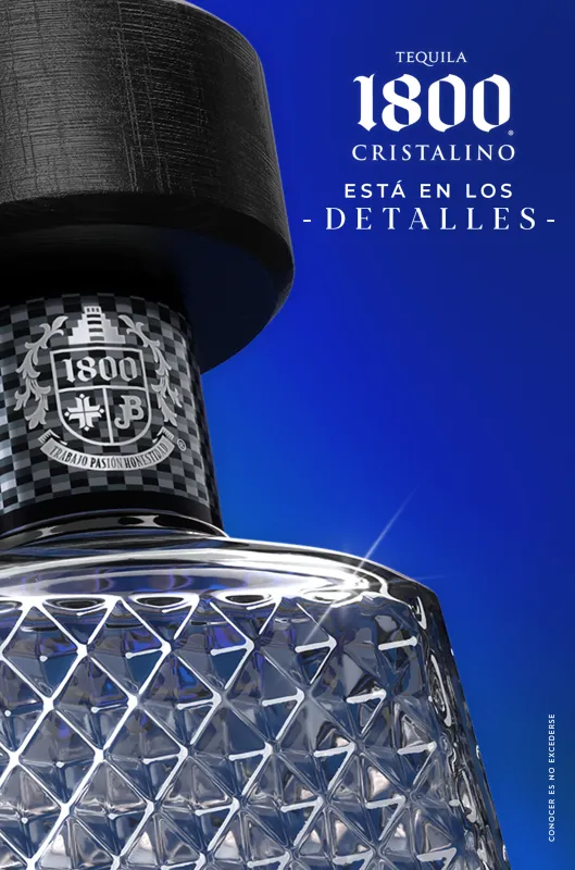 Tequila 1800 cristalino