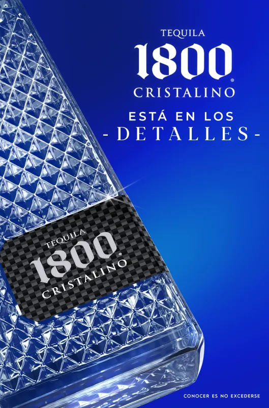 Tequila 1800 cristalino